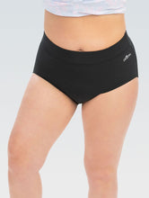 Load image into Gallery viewer, Dolfin Aquashape Black Conservative Brief
