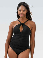 Load image into Gallery viewer, Dolfin Aquashape Contemporary Front Keyhole One Piece Swimsuit
