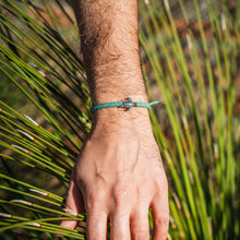 Load image into Gallery viewer, 4ocean Ocean Resilience Sea Turtle Bracelet - Seafoam Green