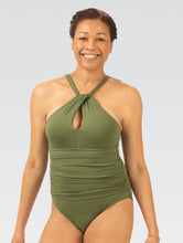 Load image into Gallery viewer, Dolfin Aquashape Contemporary Front Keyhole One Piece Swimsuit