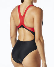 Load image into Gallery viewer, TYR Woman's Alliance Splice Maxfit Swimsuit FINAL SALE