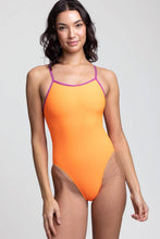 Load image into Gallery viewer, JOLYN PERRY SUNKIST MULBERRY MINT SWIM ONESIE
