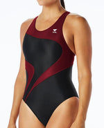 Load image into Gallery viewer, TYR Woman's Alliance Splice Maxfit Swimsuit FINAL SALE
