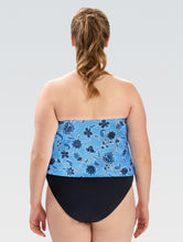 Load image into Gallery viewer, Dolfin Women&#39;s Aquashape Amour-Capri Printed Moderate Blouson One-Piece Swimsuit
